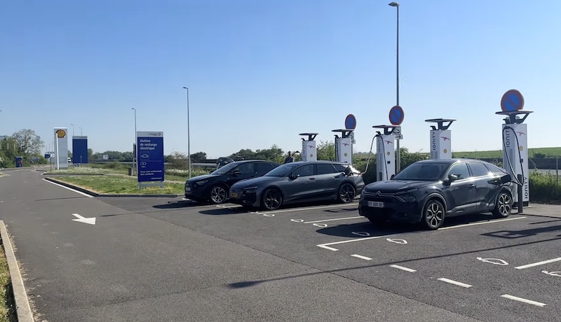 Snelladen aan de Franse Atlantische Kust